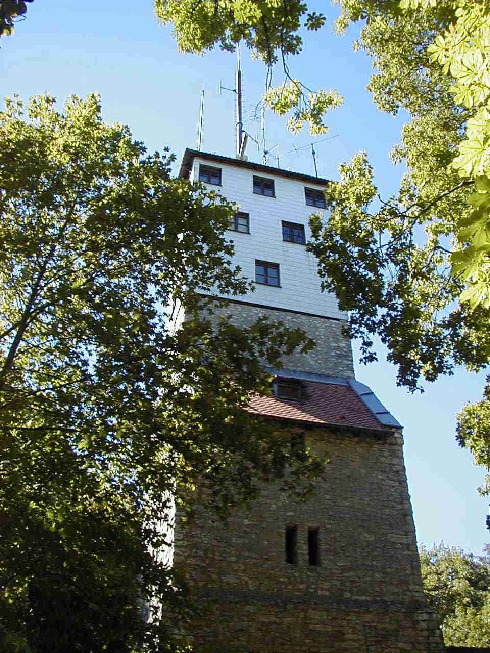 Aussichtsturm Nordseite Sommer 2004